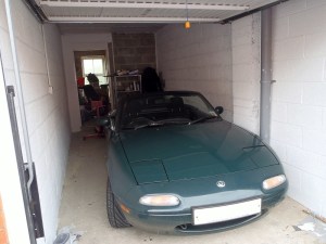 The final parking spot (front)