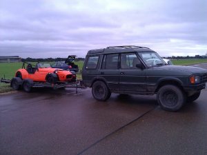 Springs obviously not chosen with towing in mind!