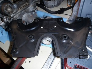 Cam cover plate