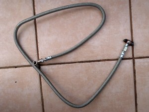 Oil feed - this tees off from the pressure sender